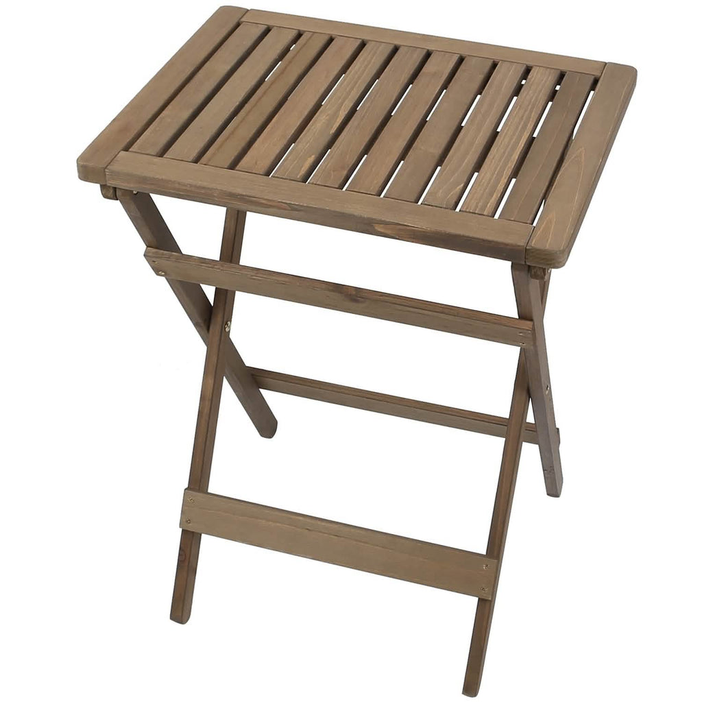 Table d'appoint d'extérieur, table pliante portable