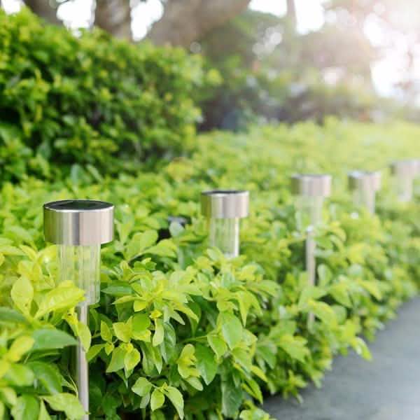 Lampes solaires LED extérieures et lampes LED de jardin