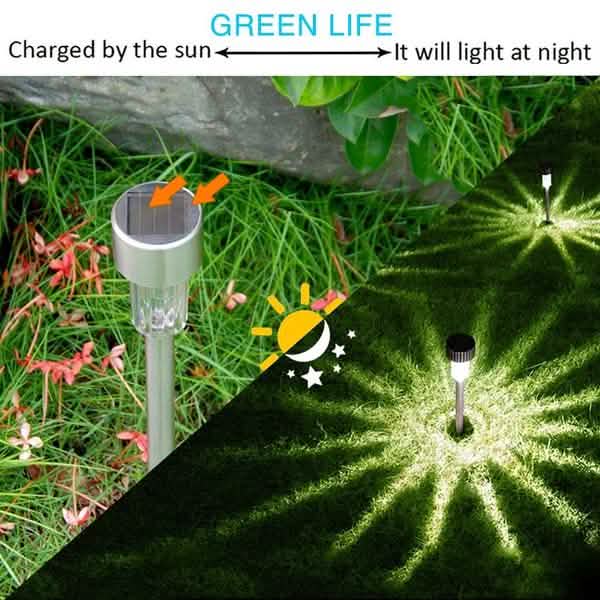 Lampes solaires LED extérieures et lampes LED de jardin
