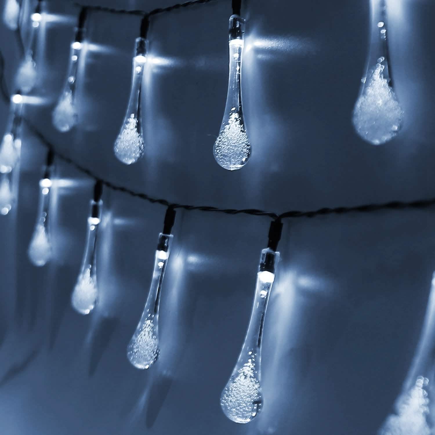 Guirlande lumineuse solaire extérieure