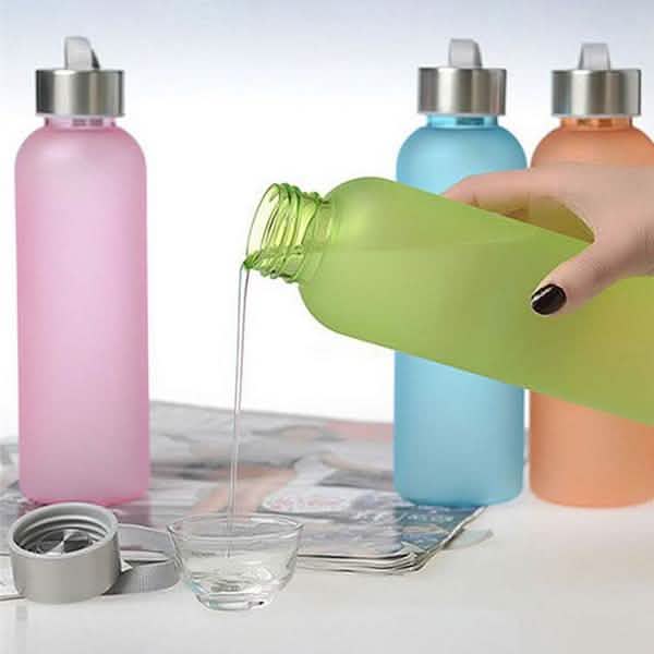 Bouteille d'eau givrée portable pour sports de plein air