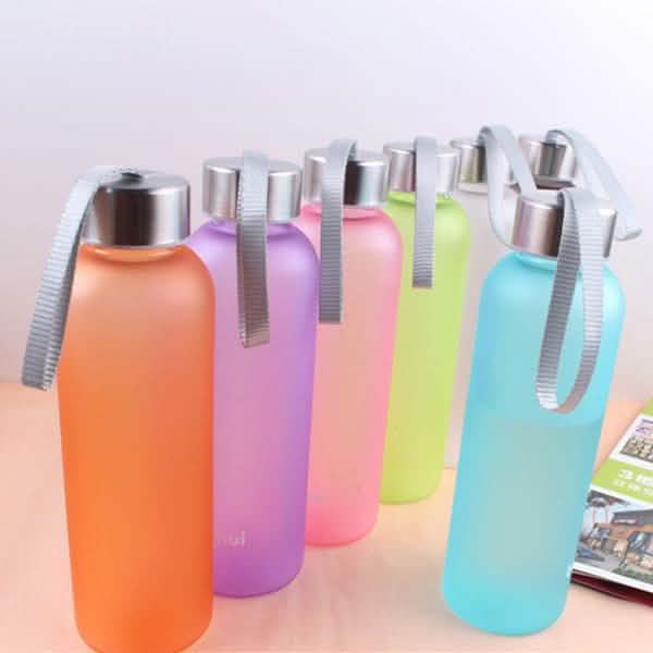 Bouteille d'eau givrée portable pour sports de plein air