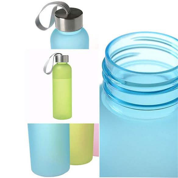 Bouteille d'eau givrée portable pour sports de plein air
