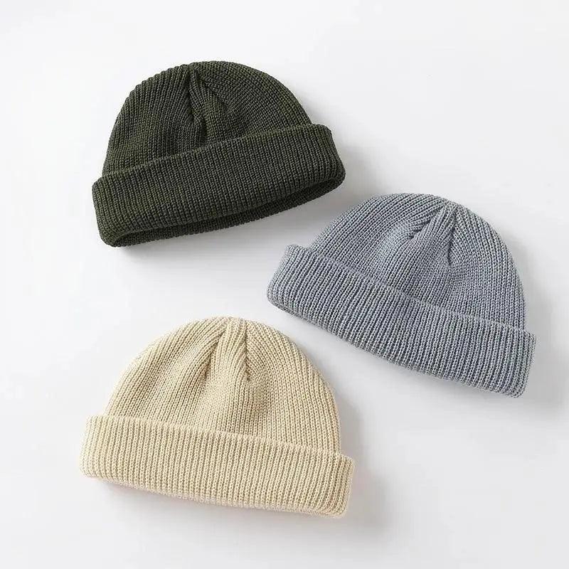 Bonnet court confortable unisexe taille unique pour homme et femme, chaud, doux, pour l'extérieur