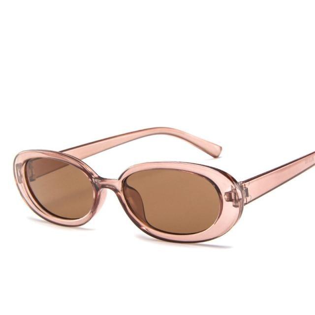 Lunettes de soleil ovales pour femmes, lunettes de créateur rétro pour femmes/hommes, petites lunettes pour femmes, lunettes de soleil minuscules années 90, lunettes de soleil ovales polarisées rétro, lunettes teintées