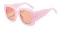 Lunettes de soleil oversize léopard, uniques et attrayantes, de marque, pour femmes et hommes, monture de luxe marron, lunettes de soleil carrées de luxe, lunettes de soleil carrées dégradées de luxe
