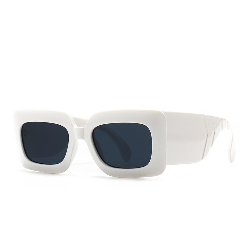 Lunettes de soleil carrées surdimensionnées classiques pour hommes et femmes, motif serpent, pour voyager