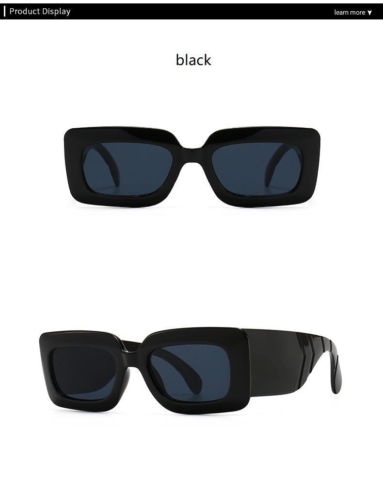 Lunettes de soleil carrées surdimensionnées classiques pour hommes et femmes, motif serpent, pour voyager