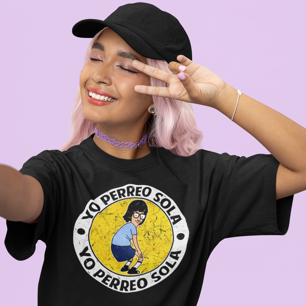 Yo Perreo Sola T-shirt | Dancing Lyric | Reggaeton Tees | 4 Colors
