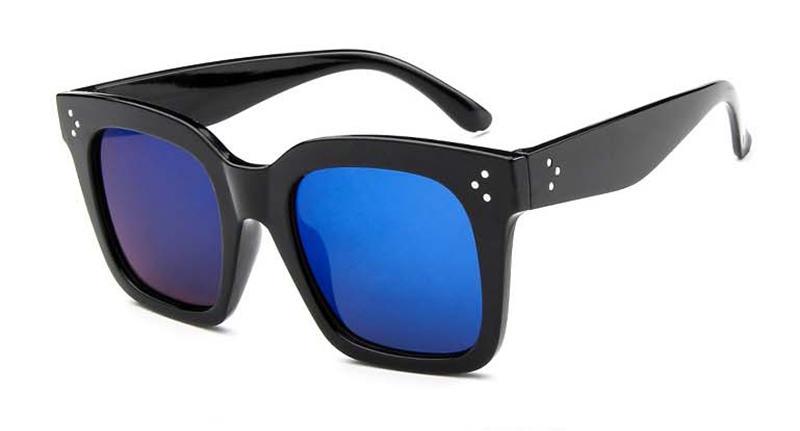 Lunettes de soleil carrées rétro oversize pour femmes, lunettes élégantes pour femmes, lunettes de luxe design femme/homme, lunettes de soleil confortables et tendance pour dames.