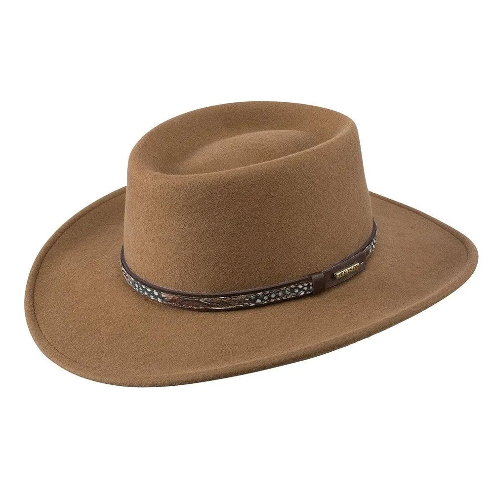 Chapeau de cowboy Stetson Kelso en feutre de laine souple