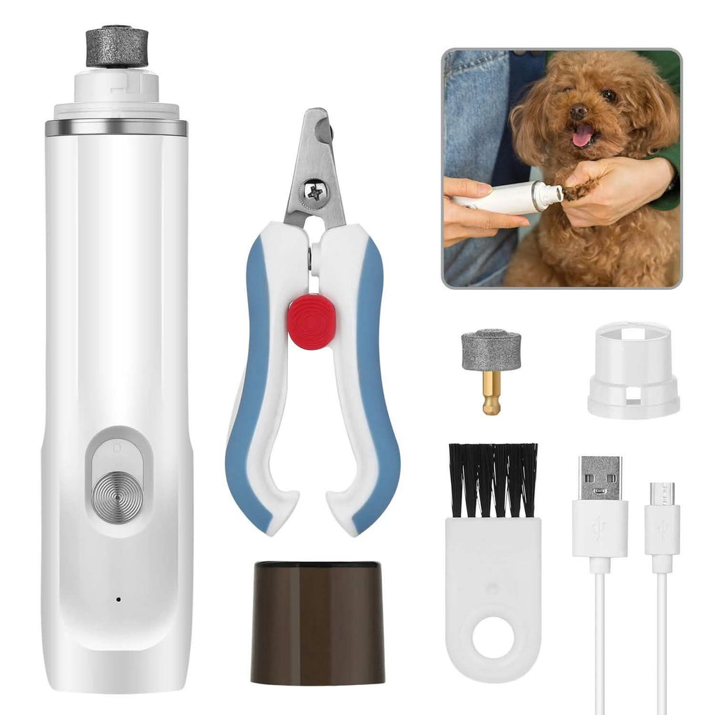 Kit d'outils pour coupe-ongles rechargeable Ownpets pour animaux de compagnie