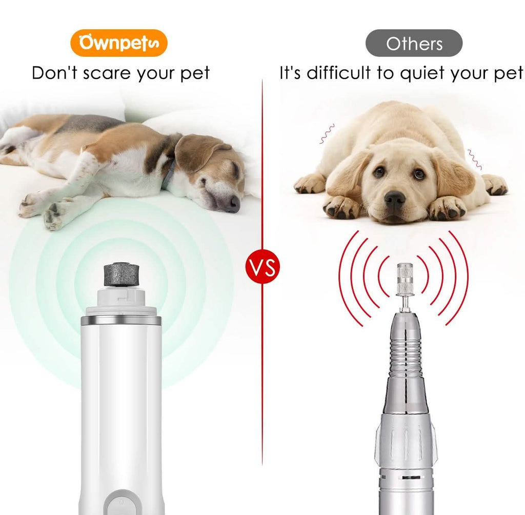 Kit d'outils pour coupe-ongles rechargeable Ownpets pour animaux de compagnie