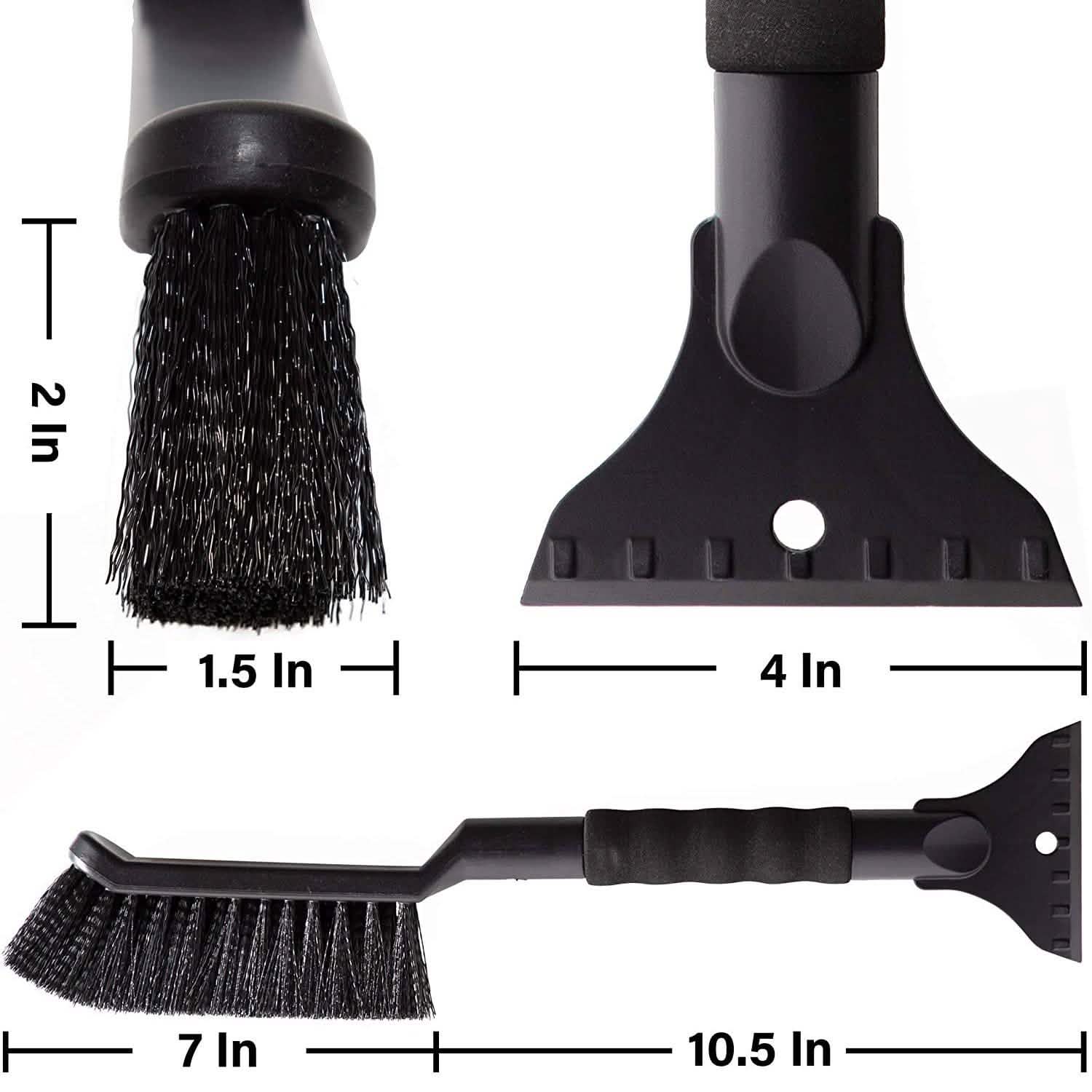 Grattoir à glace et brosse à neige 2-en-1 OxGord