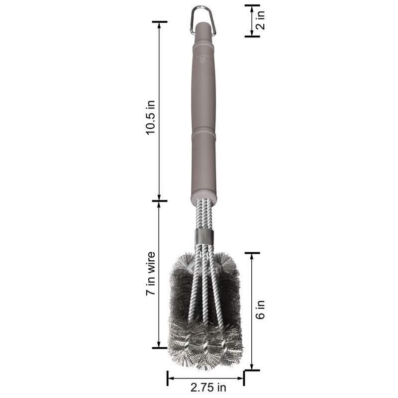 Brosse de nettoyage simple pour barbecue OxGord