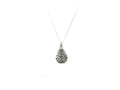 Collier Pendentif Coquillage d'Huître - Bijoux de Plage - Collier en Argent Sterling