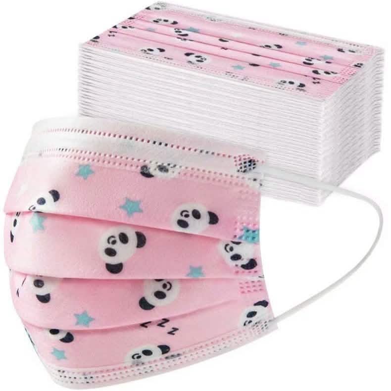 Masque Enfant Imprimé Panda