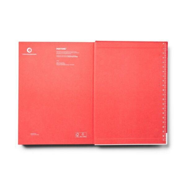 Pantone - Grand carnet « Rouge 18-1763 »