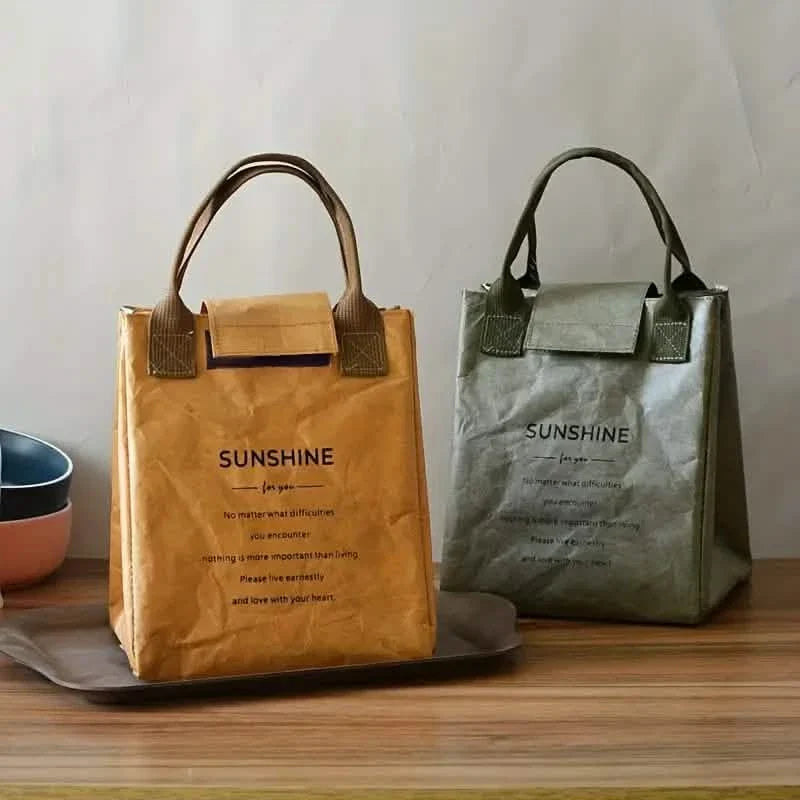 Sac Bento en papier imperméable et résistant à l'huile