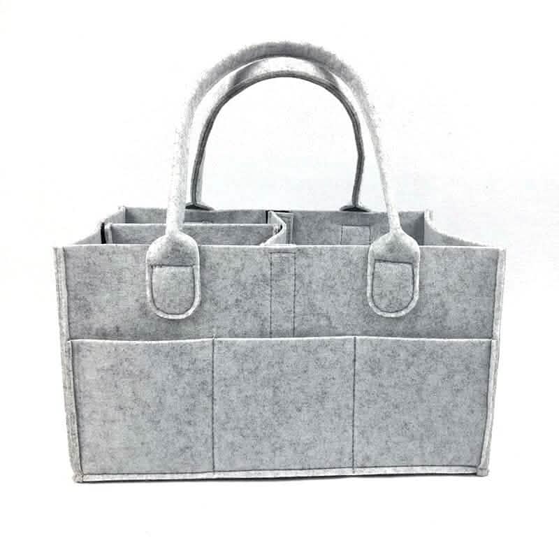 Parker Baby Diaper Caddy - Panier de Rangement pour Bébé et Organisateur de Voiture pour Couches et Lingettes