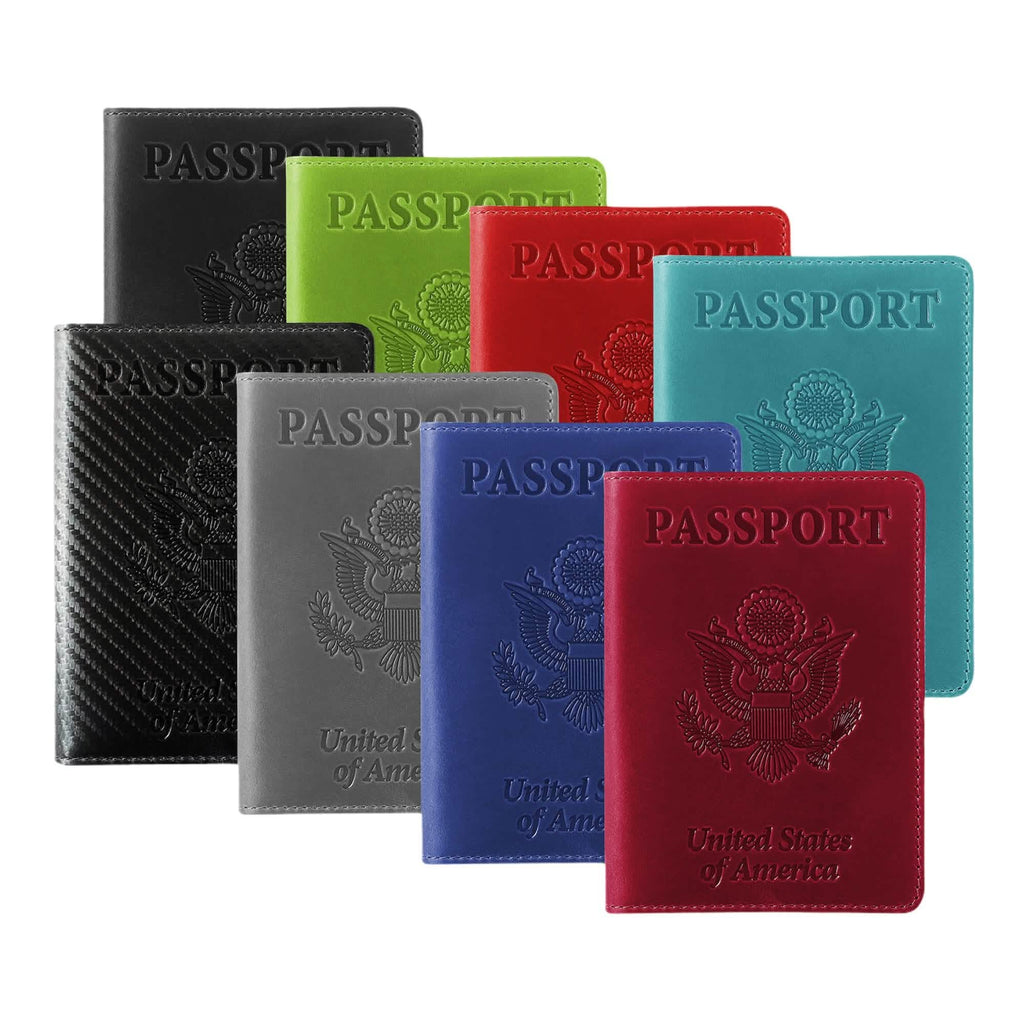 Porte-passeport avec protecteur de carte de vaccination