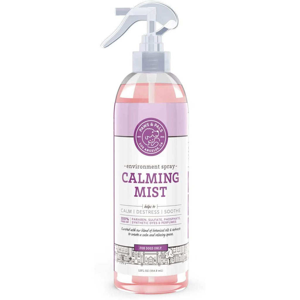Paws & Pals - Spray calmant naturel ou friandises à mâcher pour chiens et chats