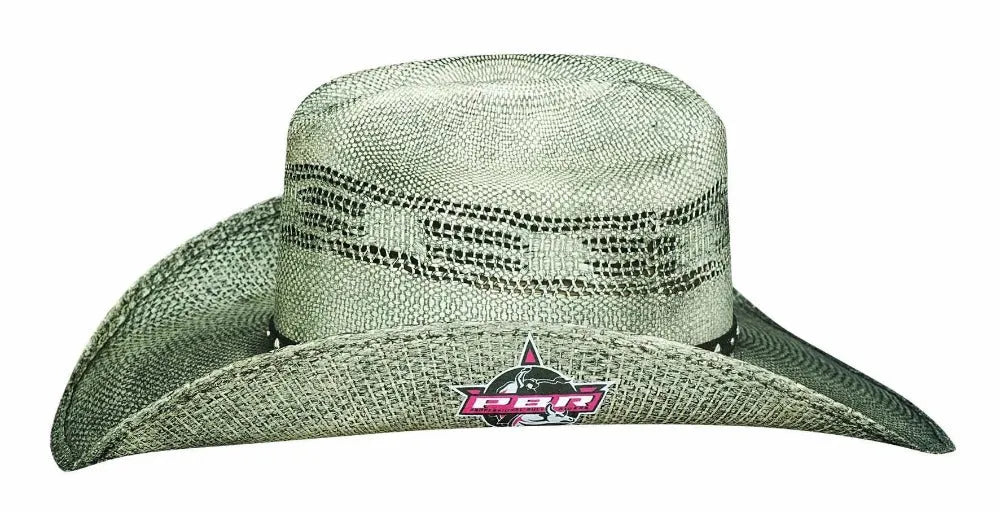 Bullhide PBR Icon - Chapeau de cowboy en paille