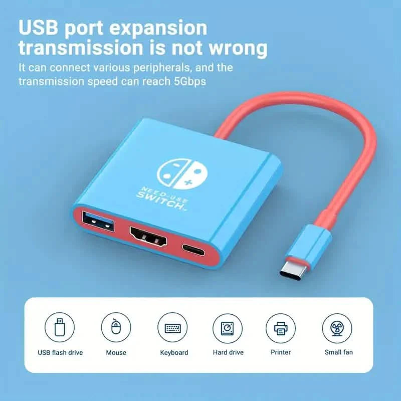 Station d'accueil PD100W pour Nintendo Switch