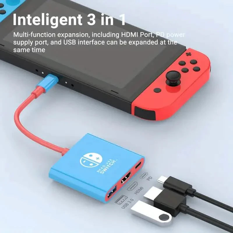 Station d'accueil PD100W pour Nintendo Switch