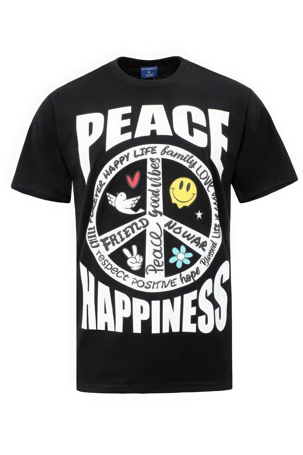 T-shirts Paix Bonheur