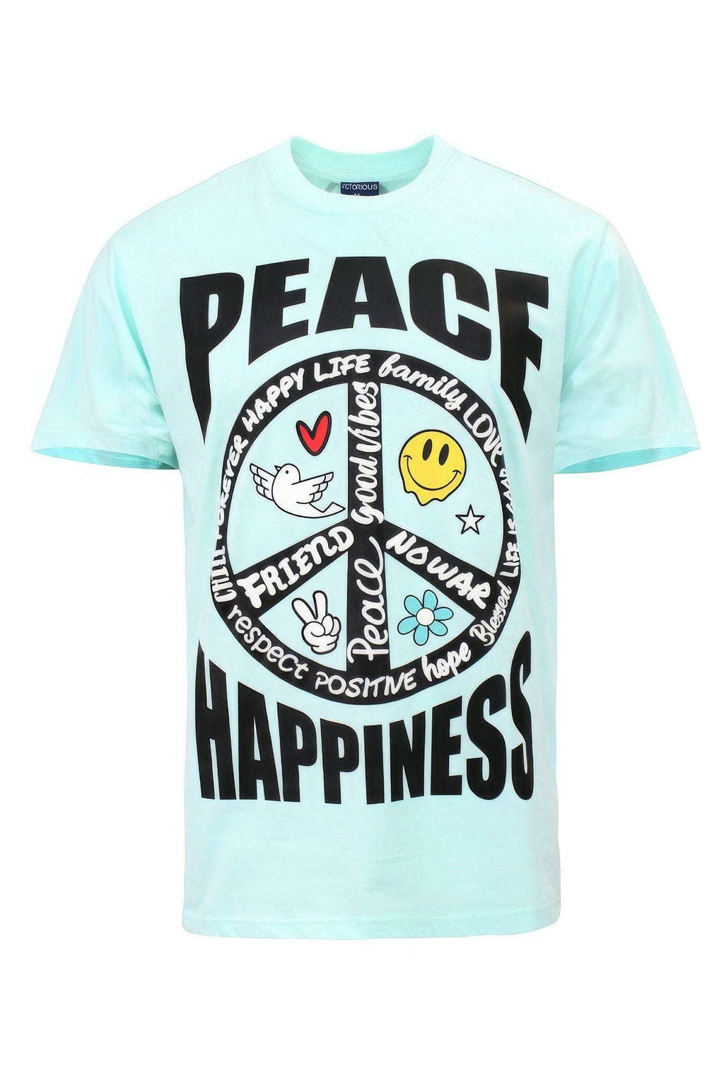 T-shirts Paix Bonheur