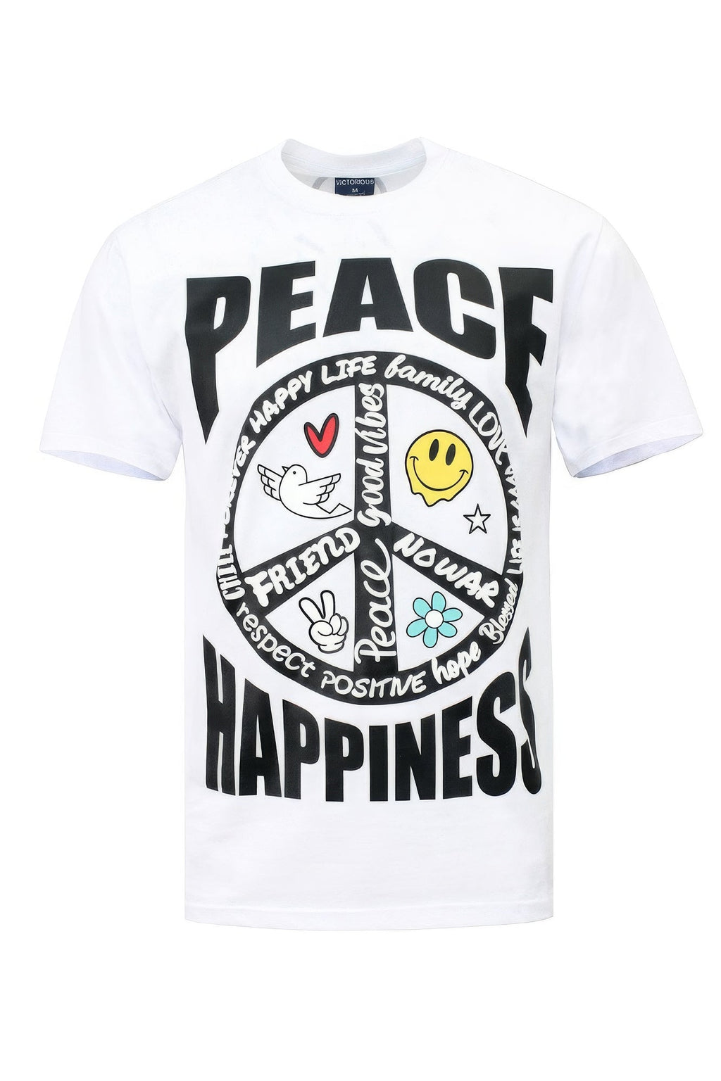 T-shirts Paix Bonheur