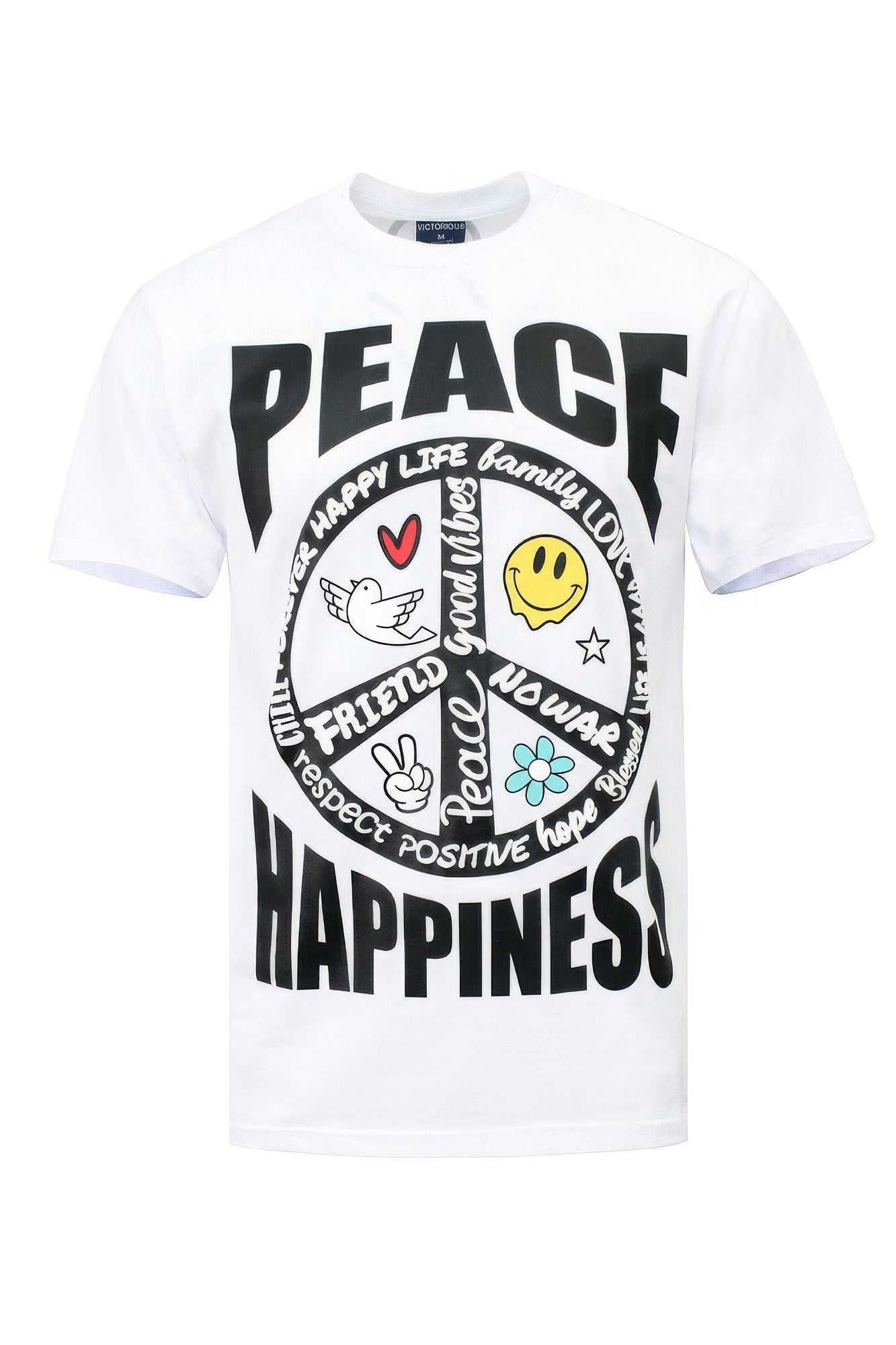 T-shirts Paix Bonheur