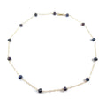 Collier Satellite Perles Paon