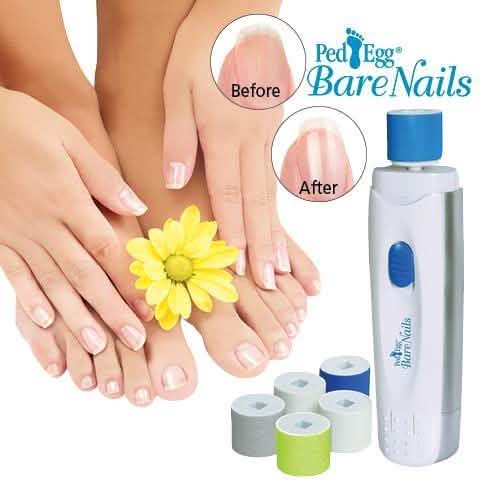 PedEgg Bare Nails Polisseur d'Ongles