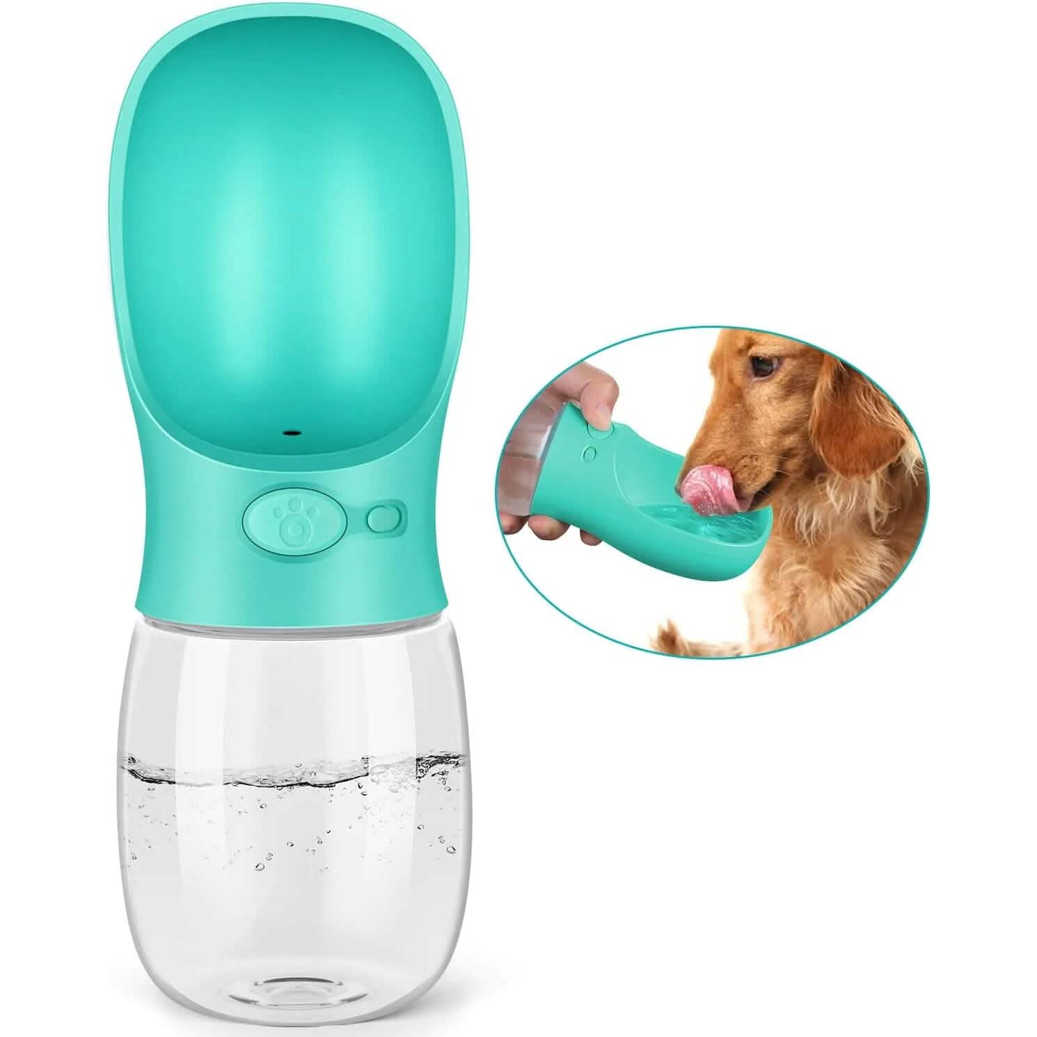 Bouteille d'eau portable pour chien Pedy 350 ml.