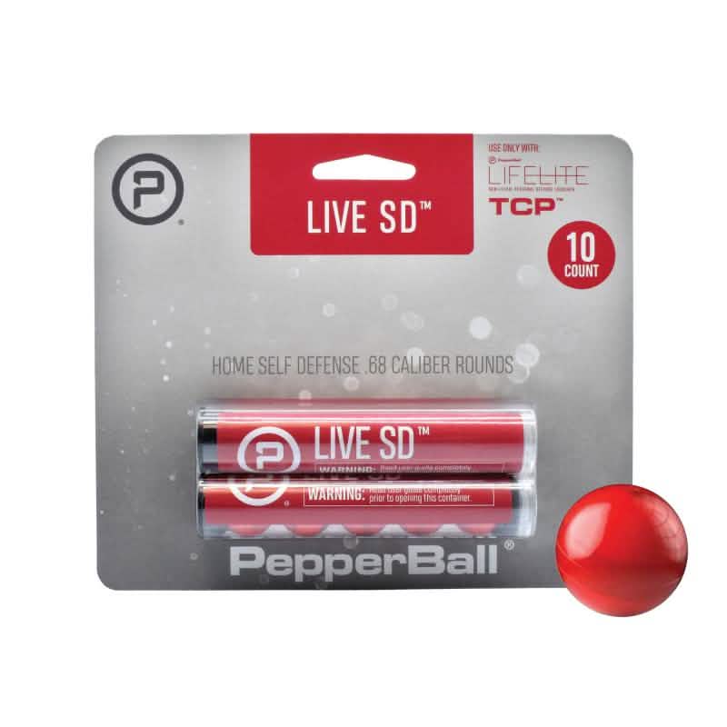 Balles de poivre pour LifeLite et TCP contenant du PAVA