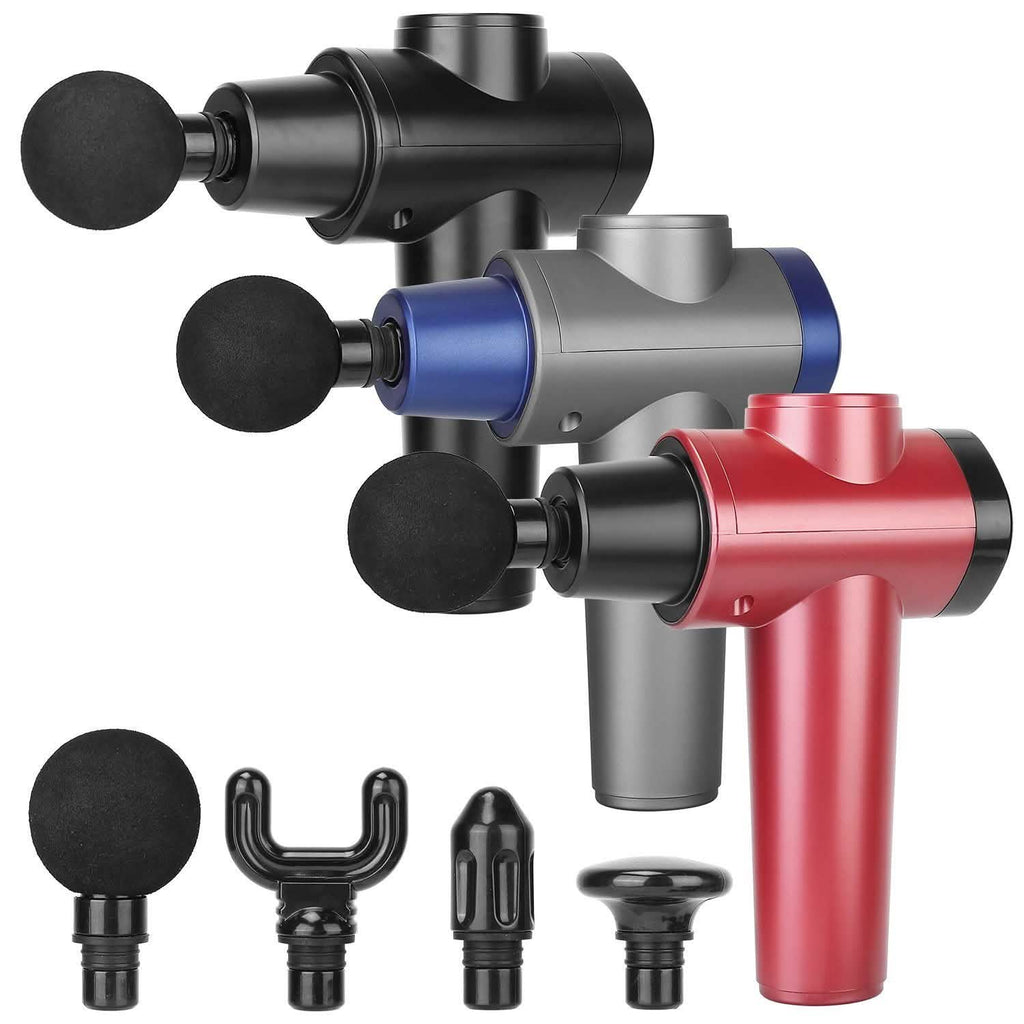 Pistolet de massage vibrant rechargeable avec écran numérique pour les tissus profonds