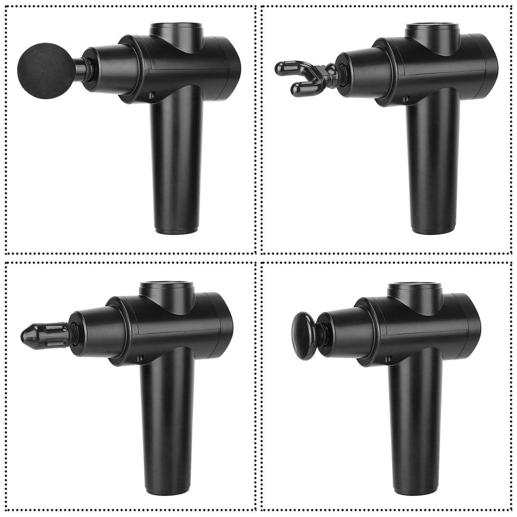 Pistolet de massage vibrant rechargeable avec écran numérique pour les tissus profonds