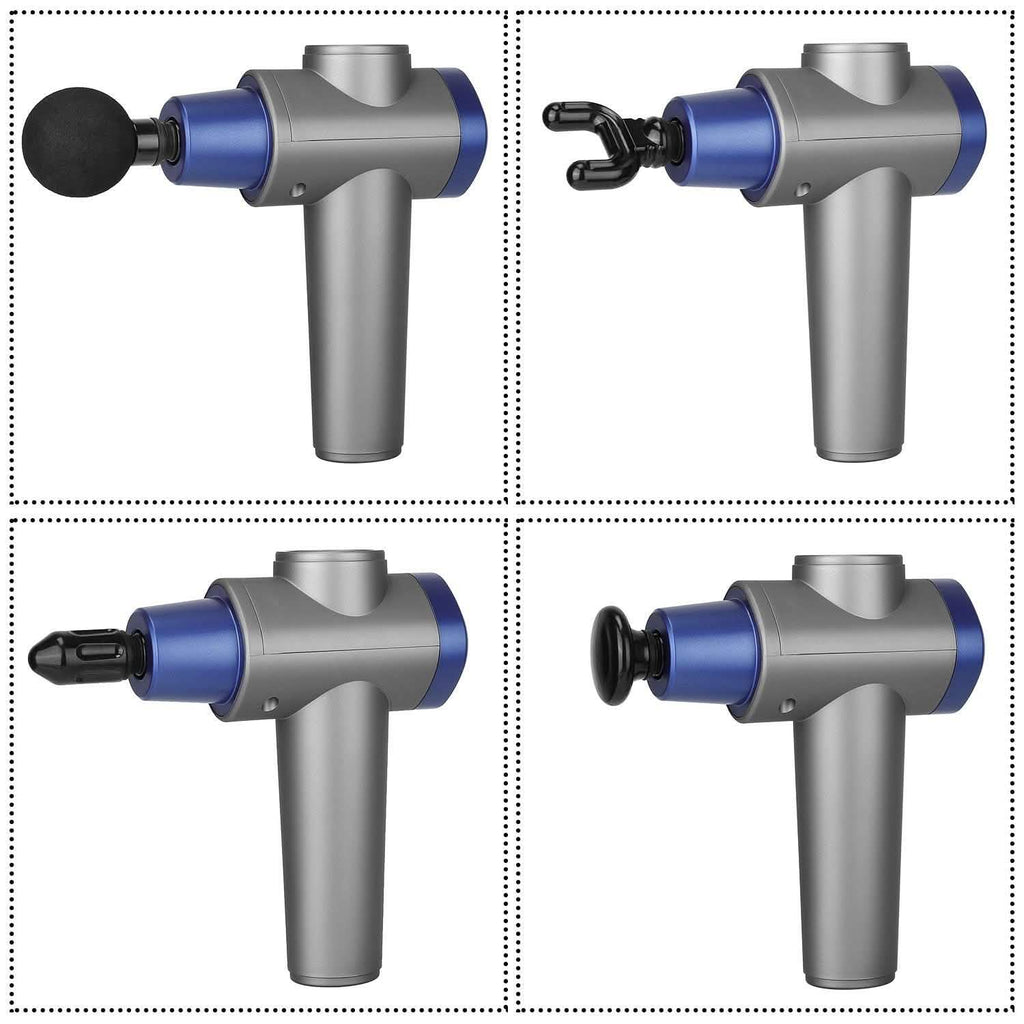 Pistolet de massage vibrant rechargeable avec écran numérique pour les tissus profonds