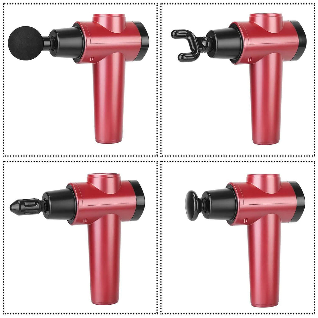Pistolet de massage vibrant rechargeable avec écran numérique pour les tissus profonds