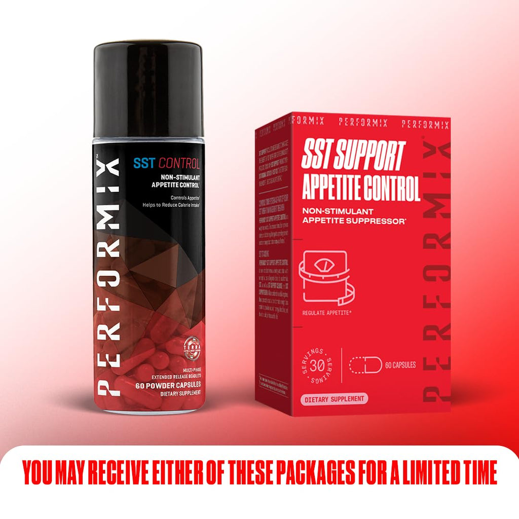 Performix - SST Control Formule de contrôle de l'appétit sans stimulant - 60 gélules