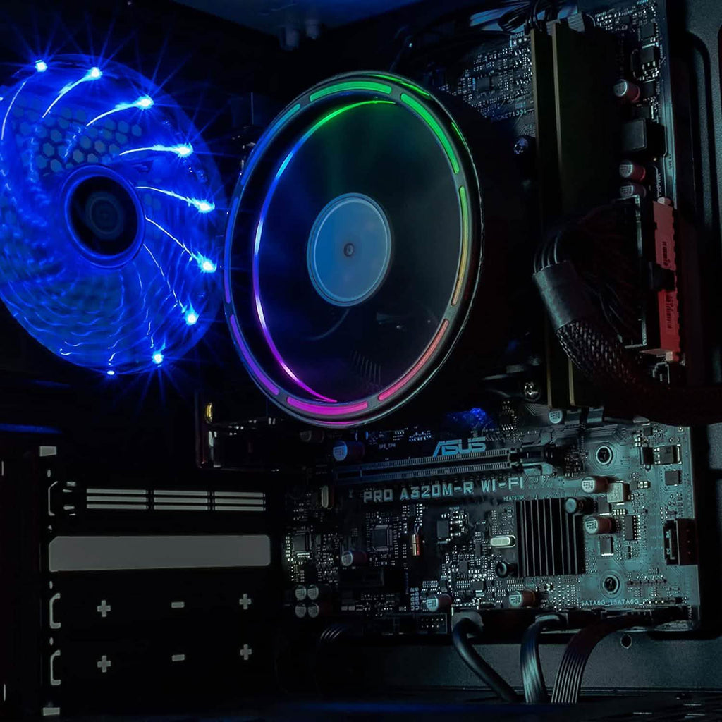 Tour d'ordinateur de bureau de jeu Periphio Ecto 16 Go de RAM 120 Go SSD + 500 Go HDD (reconditionné)