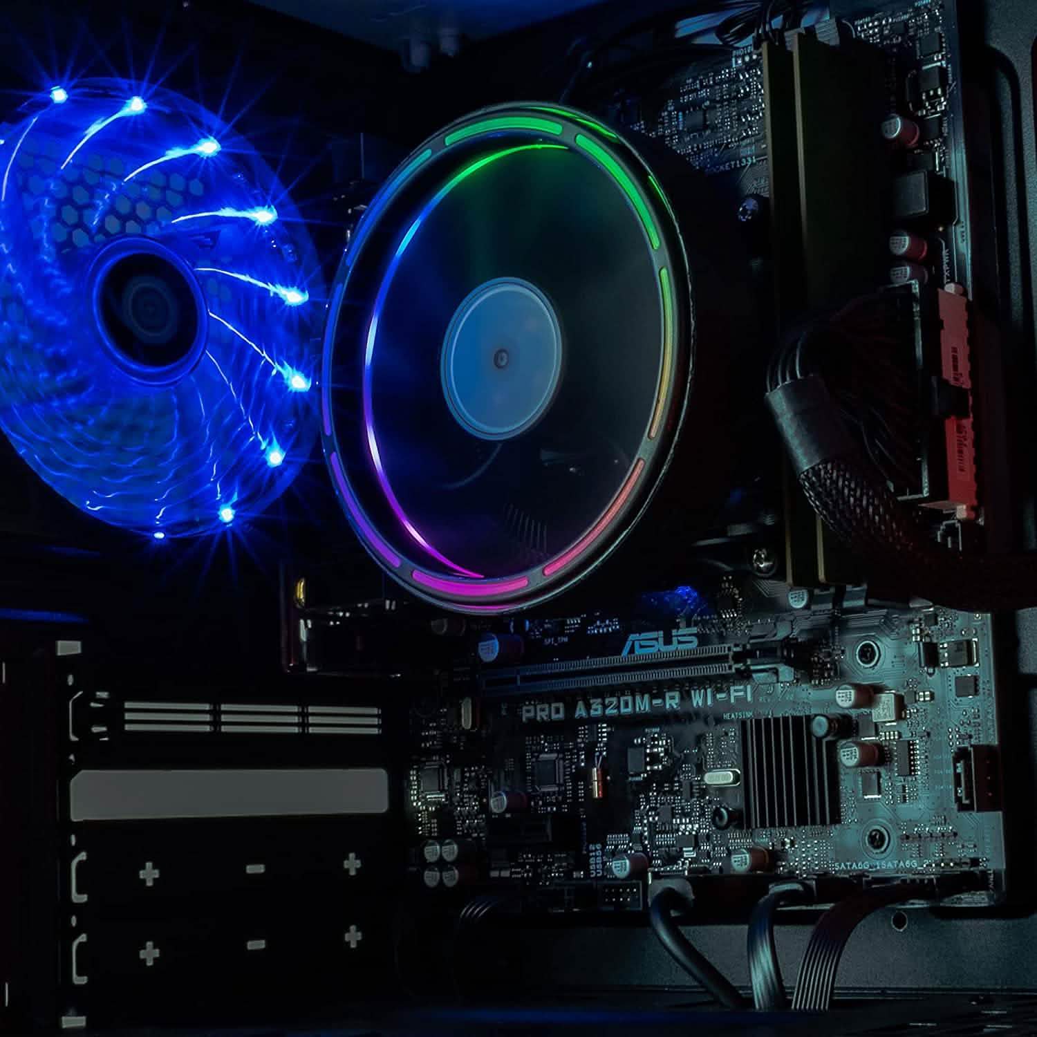 Tour d'ordinateur de bureau de jeu Periphio Ecto 16 Go de RAM 120 Go SSD + 500 Go HDD (reconditionné)