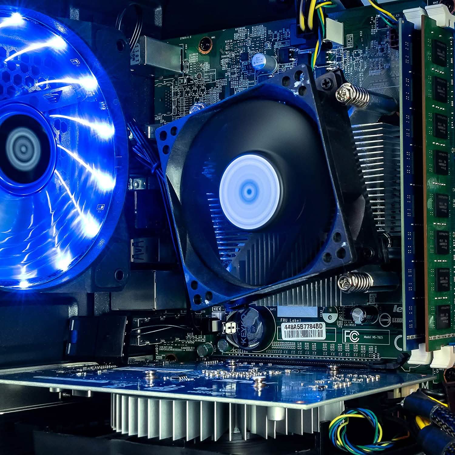 PC de bureau gaming Periphio Vortex 16 Go de RAM, SSD de 120 Go + disque dur de 500 Go à 7 200 tr/min (reconditionné)
