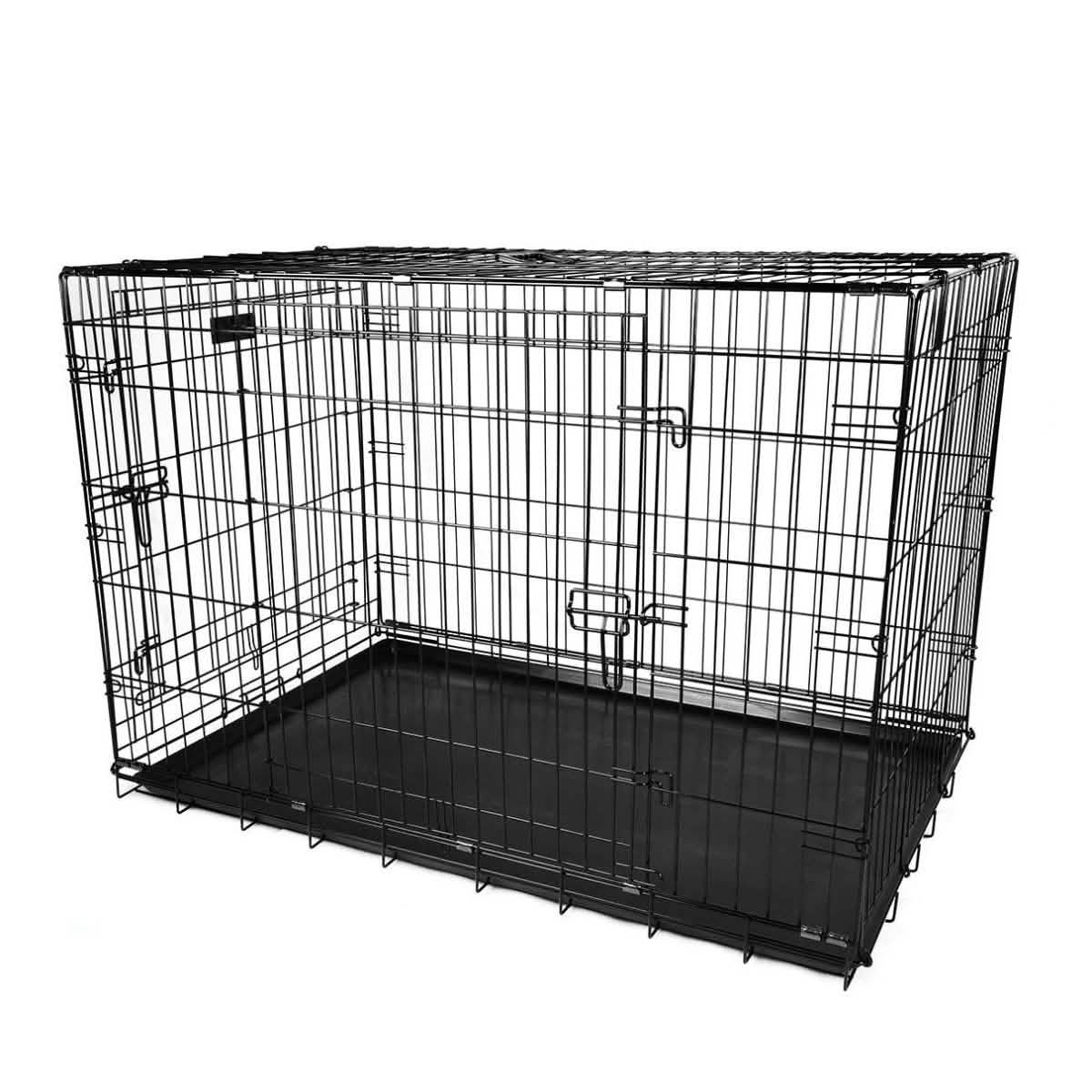 Cages de transport pliables en métal pour animaux - Tailles assorties