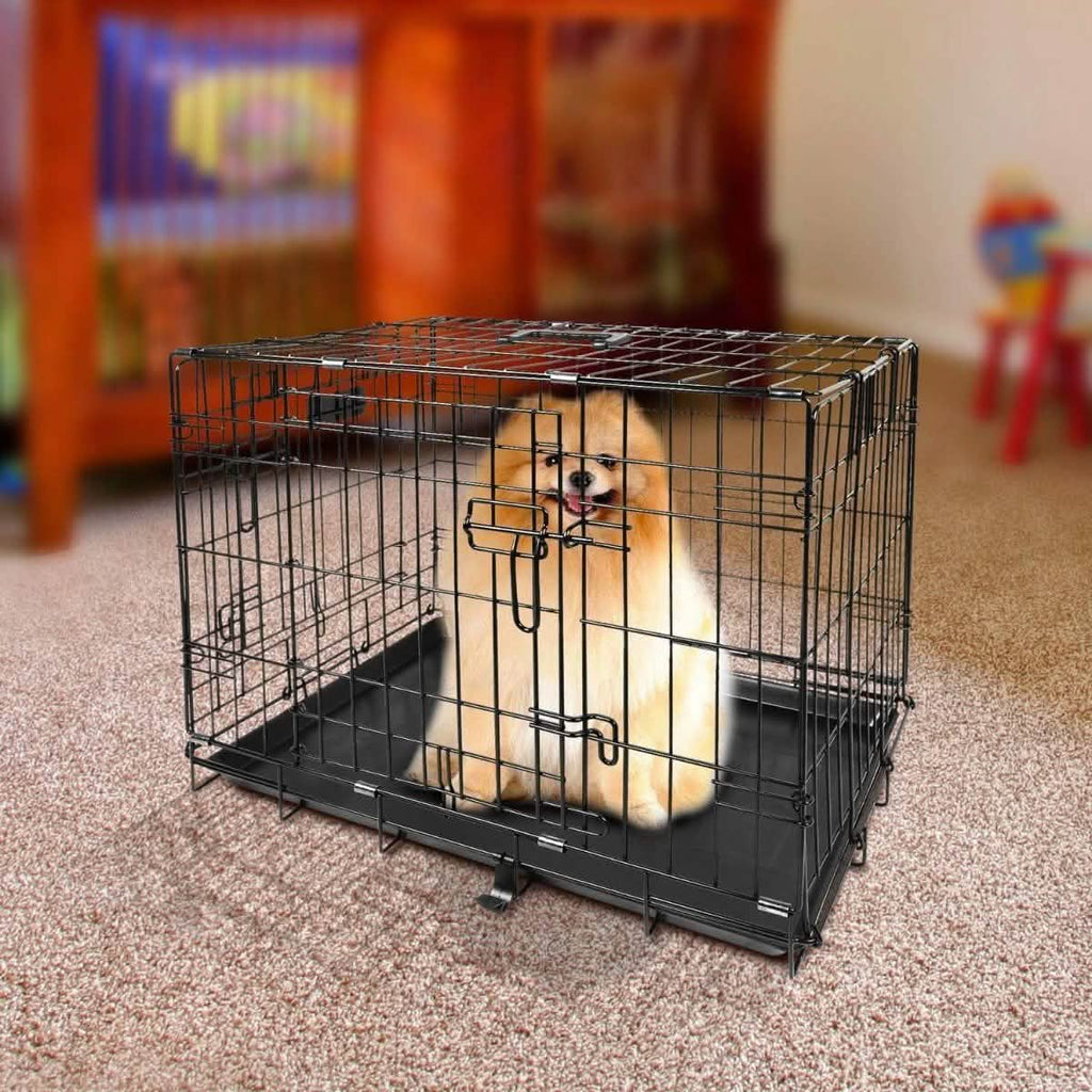 Cages de transport pliables en métal pour animaux - Tailles assorties