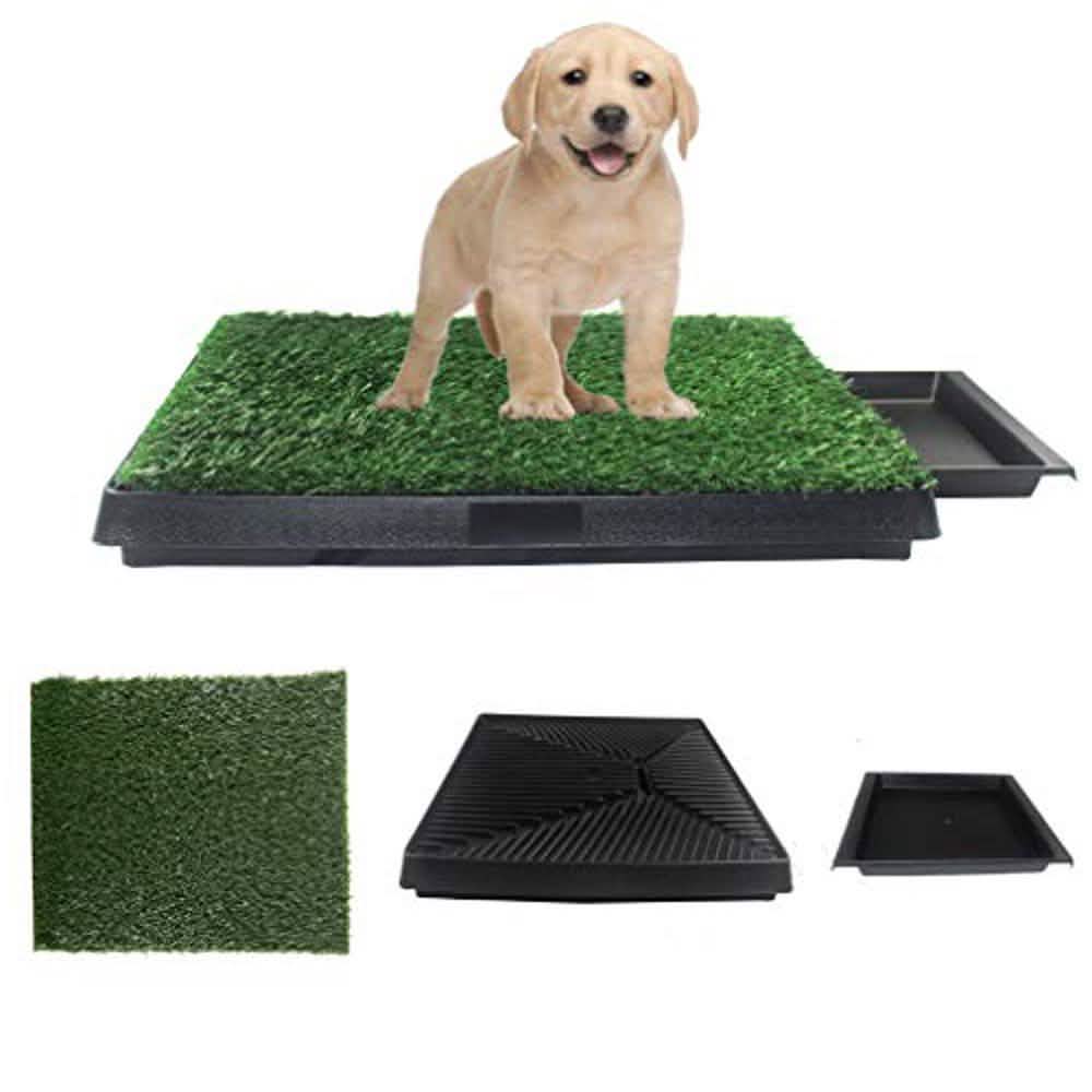 Alèse de propreté pour chien, gazon intérieur, toilettes pour animaux