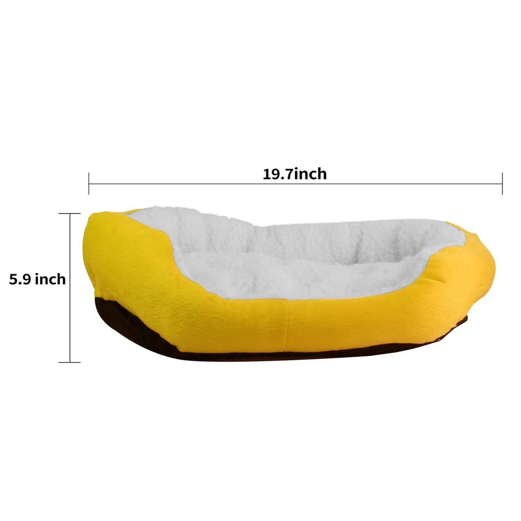 Lit douillet pour chiot et chat en polaire douce et chaude