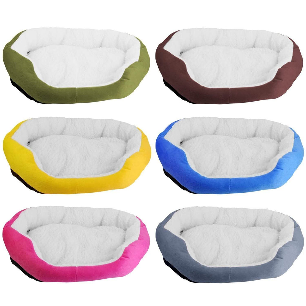 Lit douillet pour chiot et chat en polaire douce et chaude
